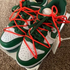Off-White x Dunk Low 'Pine Green'
